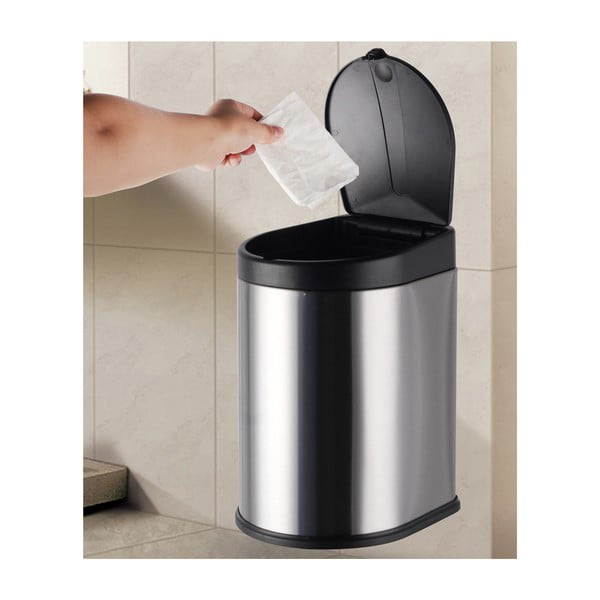 Kosz na śmieci Steel Function Dustbin, 6 l-image-2