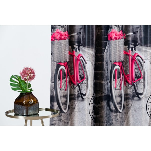 Szara zasłona 140x245 cm Mercato – Mendola Fabrics-image-1