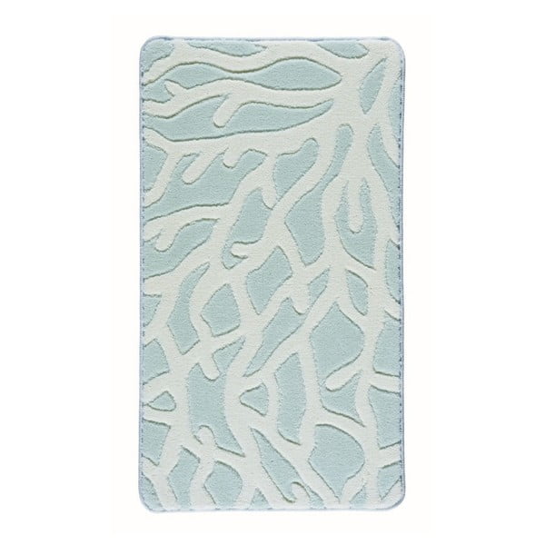 Niebieski dywanik łazienkowy Confetti Bathmats Moss, 80x140 cm
