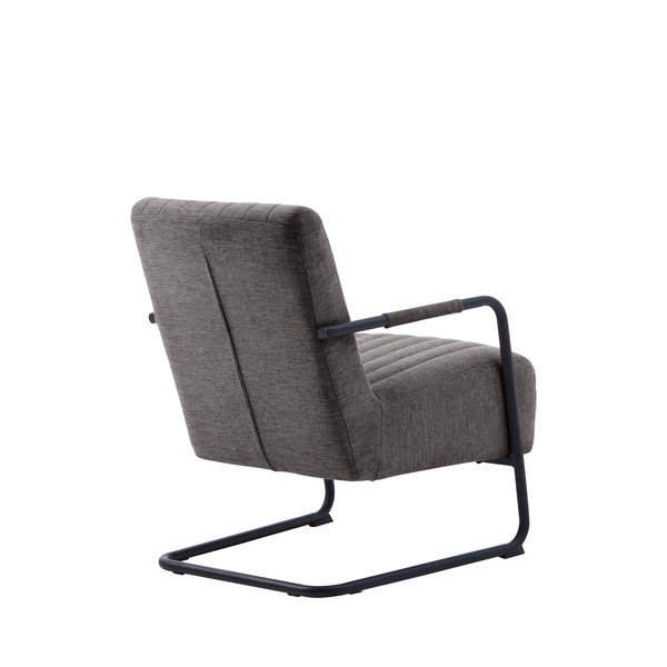 Ciemnoszary fotel Trout – Unique Furniture-image-4