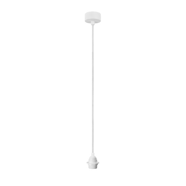 Biała lampa wisząca Bulb Attack Uno Plus, ⌀ 4 cm