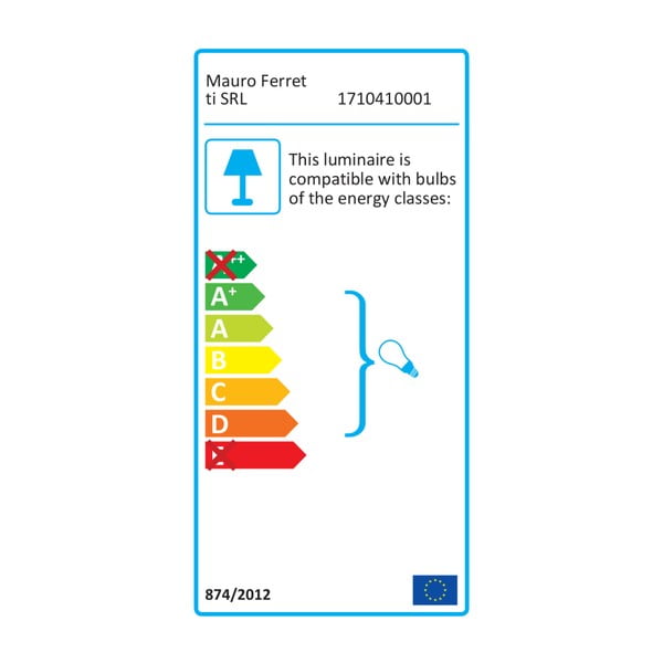 Biała lampa stołowa z konstrukcją w złotym kolorze Mauro Ferretti Glam Flush-image-2