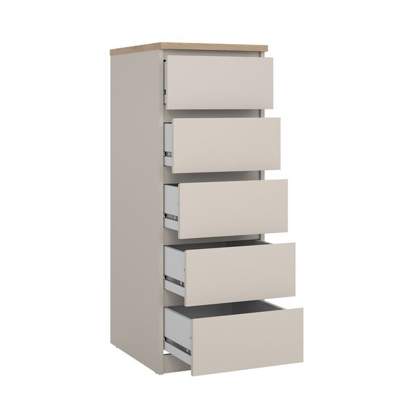 Kremowa komoda 40x111x50 cm Naia – Tvilum-image-3