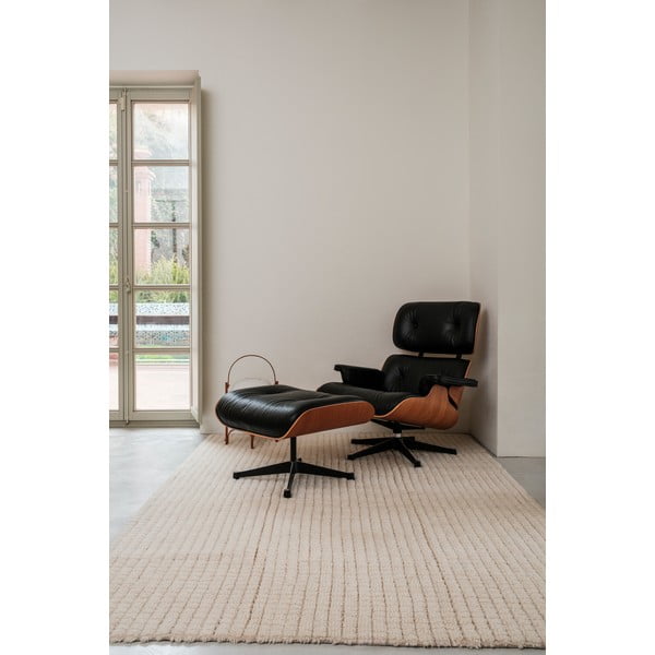 Beżowy wełniany dywan odpowiedni do prania/tkany ręcznie 200x300 cm Unexpected Wool – Lorena Canals-image-2