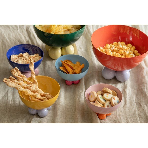 Jasnoniebieska żelazna miska Double Funky – PT LIVING-image-1