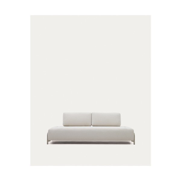 Beżowa sofa modułowa  z tkaniny szenilowej 232 cm Compo – Kave Home-image-4