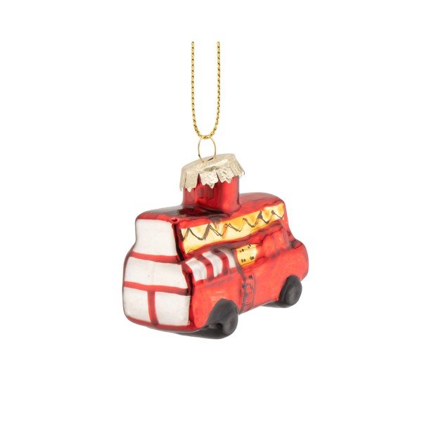 Szklane bombki zestaw 3 szt. 3 cm Transport – Sass & Belle-image-2
