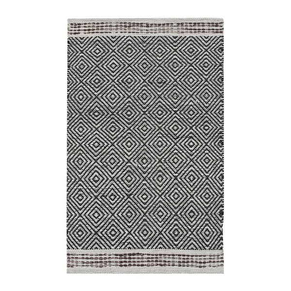 Dywan bawełniany tkany ręcznie Webtappeti Rhombus, 120 x 170 cm