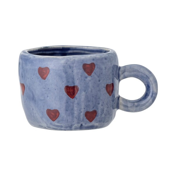 Niebieski ceramiczny kubek dla dzieci 115 ml Nini – Bloomingville Mini