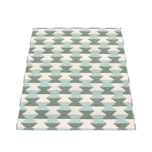Zielono-turkusowy dywan odpowiedni na zewnątrz 70x100 cm Dana Army – Pappelina-image-1