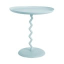 Metalowy okrągły stolik ø 40 cm Zig Zag – Leitmotiv