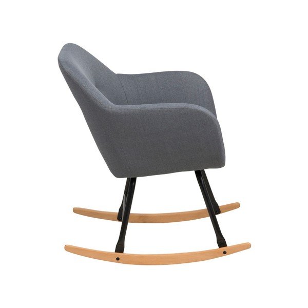 Ciemnoszary fotel bujany Actona Emilia-image-2