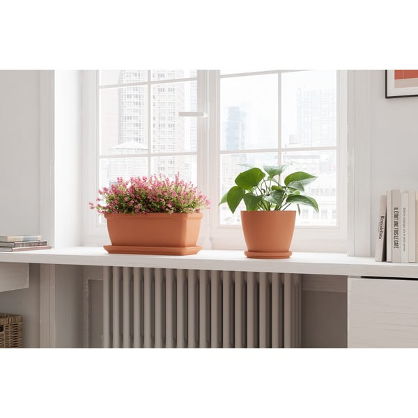 Podstawka pod skrzynkę na kwiaty z terakoty 52 cm – Artevasi-image-1
