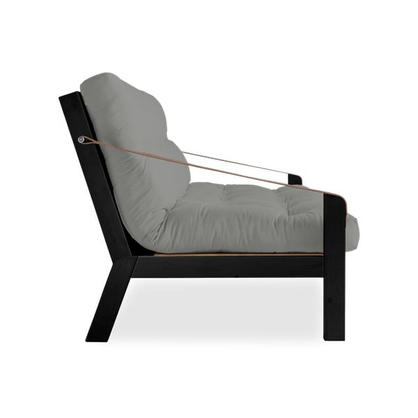 Sofa rozkładana Karup Design Poetry Black/Grey/Light Bordeaux-image-4