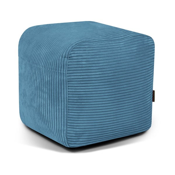 Niebieski sztruksowy worek do siedzenia Plus 50 Lounge – SLOWDOWN