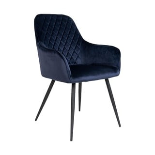 Niebieskie aksamitne krzesła zestaw 2 szt. Harbo – House Nordic