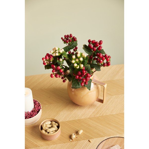 Stół w dekorze dębu 100x200 cm Herringbone – Hübsch-image-1