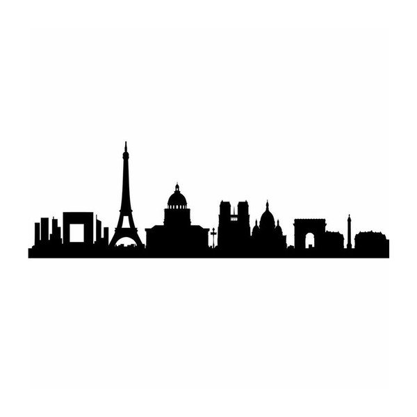 Naklejka Skyline of Paris-image-1