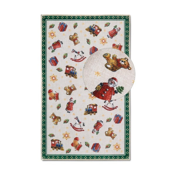 Zielony dywan ze świątecznym motywem 50x80 cm Green Christmas – Villeroy&Boch