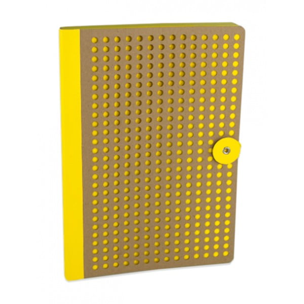 Żółty notes B5 Portico Designs Laser