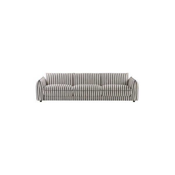 Czarno-biała sofa 264 cm Molton – Jotex-image-3