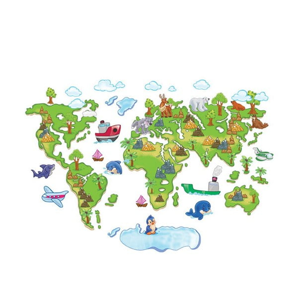 Naklejka dekoracyjna Mapamundi-image-2