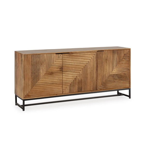 Komoda z litego drewna mango w naturalnym kolorze 170x79x40 cm Nereida – MOME-image-2