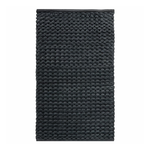 Ciemnoszary dywanik łazienkowy Maks, 70x120 cm