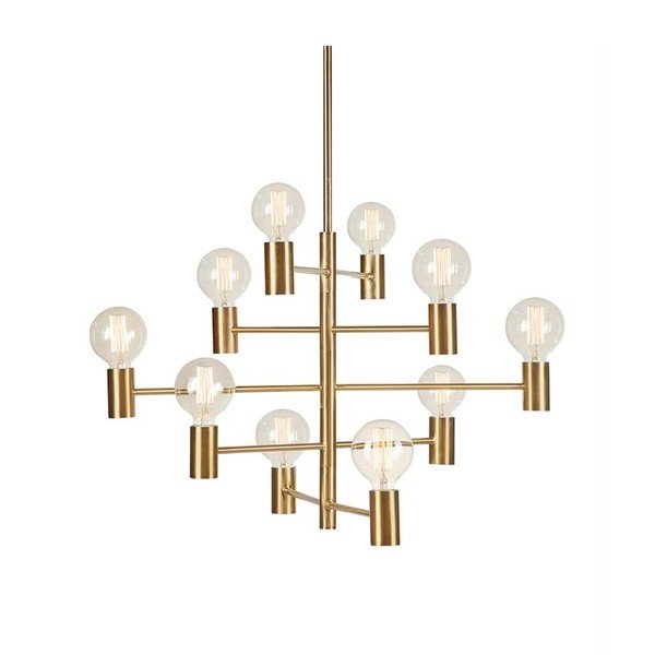 Lampa wisząca w kolorze złota Markslöjd Paris 10L-image-3