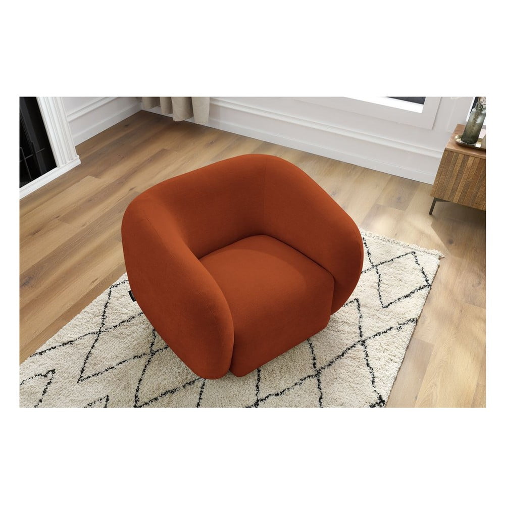 Pomarańczowy fotel Celine – Bobochic Paris (zdjęcie 9)