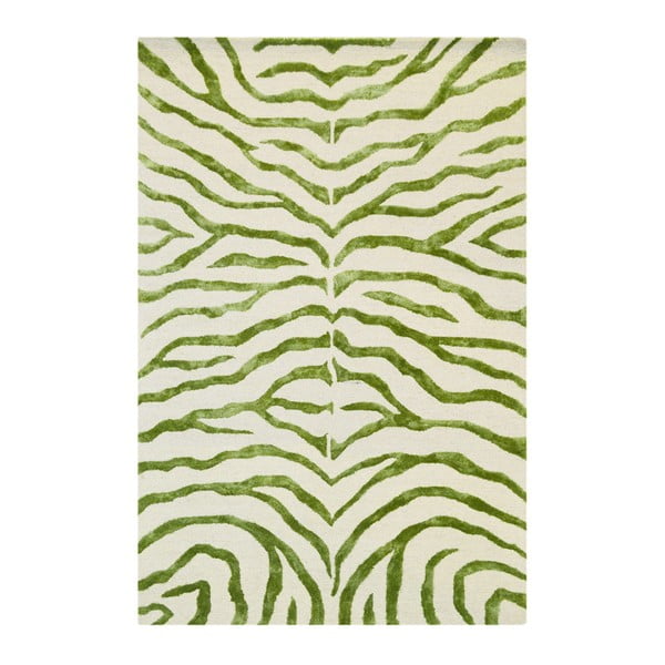 Dywan Bakero Zebra Soft Green, 244x153 cm