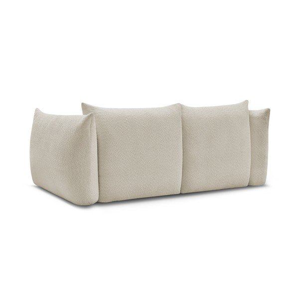 Beżowa sofa z materiału bouclé 234 cm Azra – Bobochic Paris-image-4