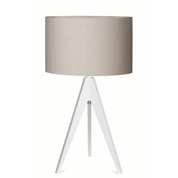 Lampa stołowa Artist Grey/White, 65x33 cm