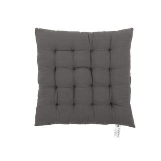 Szara poduszka na krzesło Tiseco Home Studio, 40x40 cm