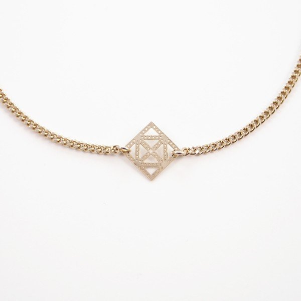 Naszyjnik Artdeco Chocker Gold-image-1