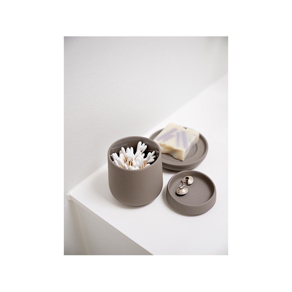 Szary kamionkowy organizer łazienkowy Nova One – Zone-image-1