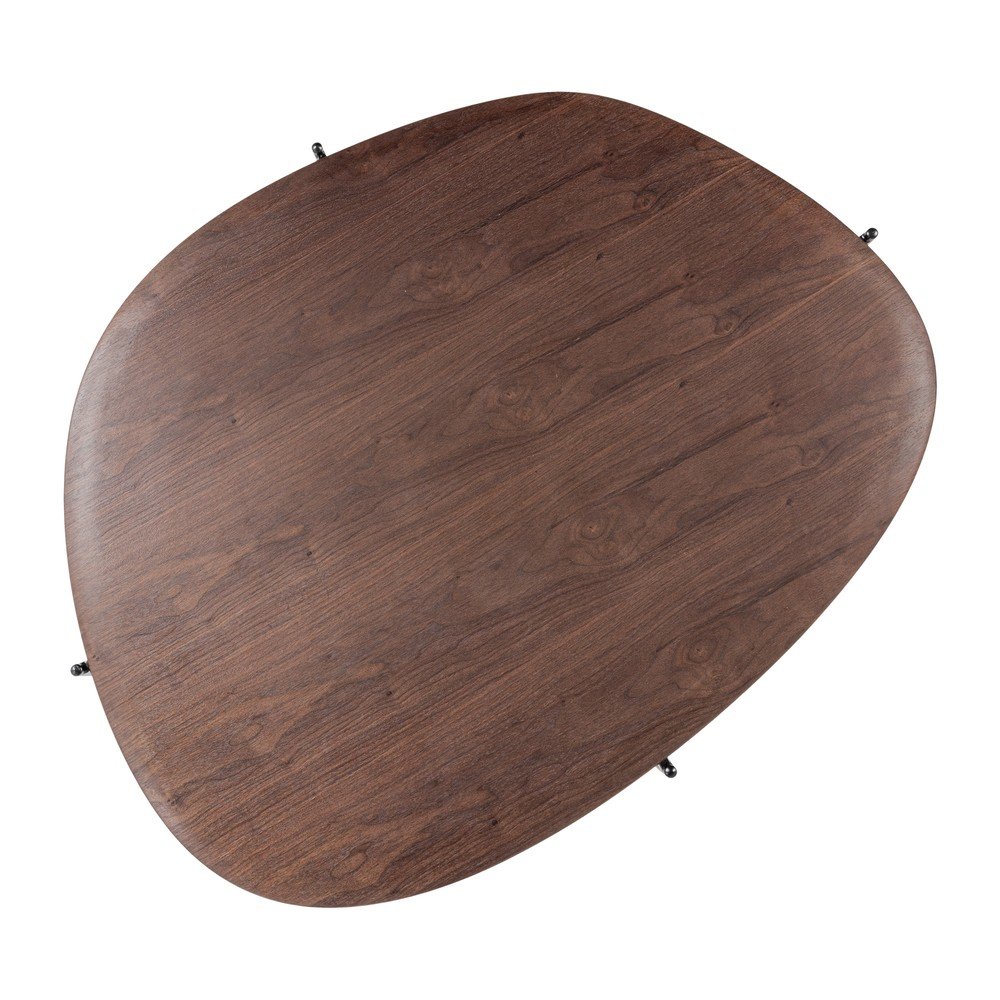 Stolik w ciemnym naturalnym kolorze 97x121 cm Kota – WOOOD (zdjęcie 7)