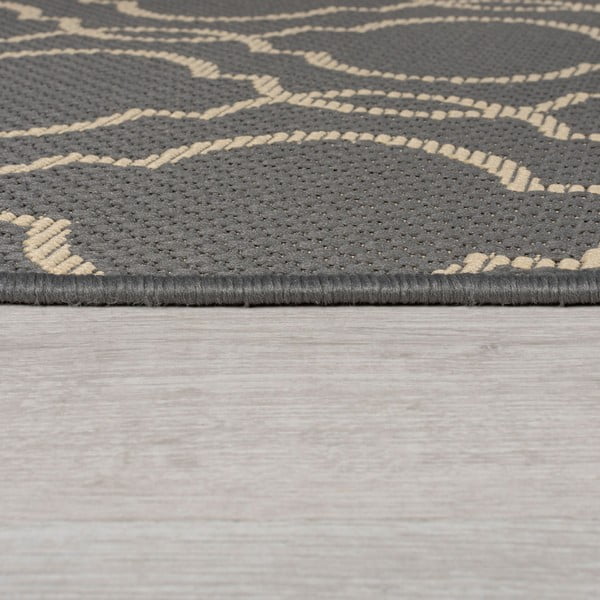 Szaro-beżowy chodnik odpowiedni na zewnątrz 230x66 cm Milan – Flair Rugs-image-4