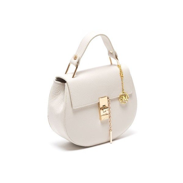 Skórzana torebka Roberta M 1092 Beige-image-1