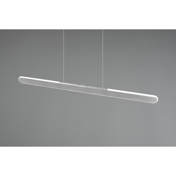 Jasnoszara lampa wisząca LED Helios – Trio-image-2