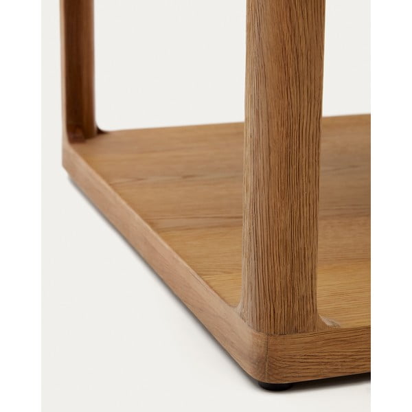 Stolik w dekorze dębu 65x140 cm Maymai – Kave Home-image-3