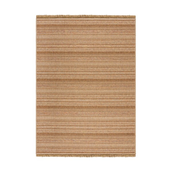 Dywan odpowiedni na zewnątrz w naturalnym kolorze 120x170 cm Farah Stripe – Flair Rugs