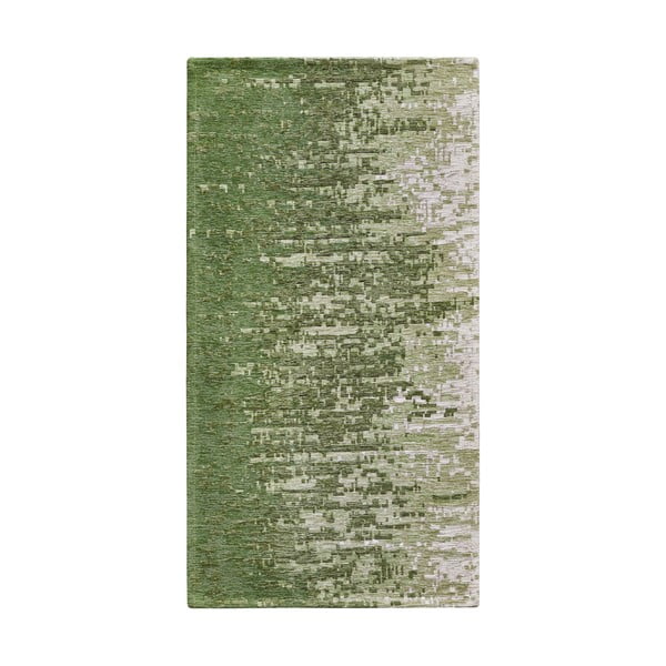 Zielony chodnik odpowiedni do prania 55x140 cm Tamigi Verde – Floorita