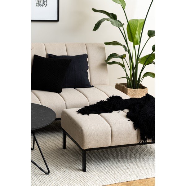 Beżowy podnóżek Caix – Actona-image-3