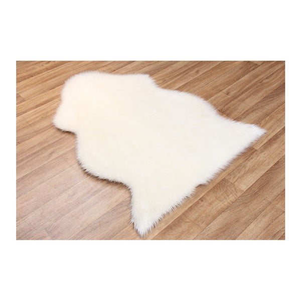 Kremowy dywan z ekologicznego futra Eco Rugs Tekli, 70x100 cm-image-2