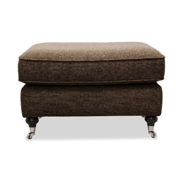 Brązowy taboret VIVONITA William-image-4