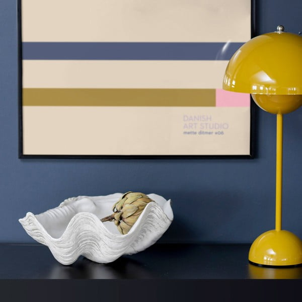 Miska dekoracyjna z żywicy polimerowej 33x27 cm Shell – Mette Ditmer Denmark-image-1