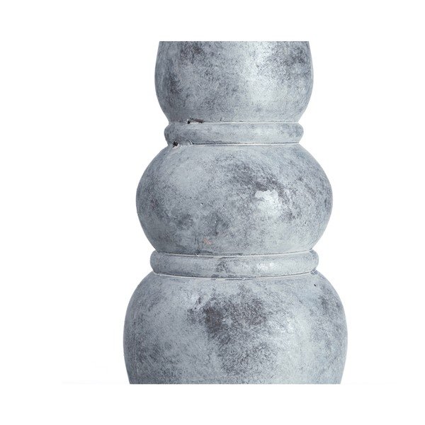 Szary świecznik ceramiczny Tradition-image-1