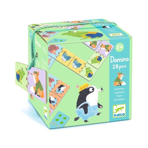 Dziecięce domino Djeco Animals-image-1