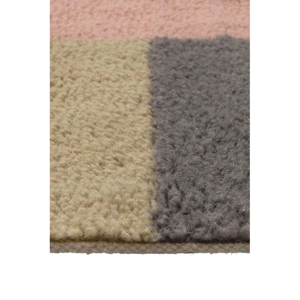 Wełniany dywan tkany ręcznie 80x140 cm Chroma Dusty Pink – Lorena Canals (zdjęcie 4)